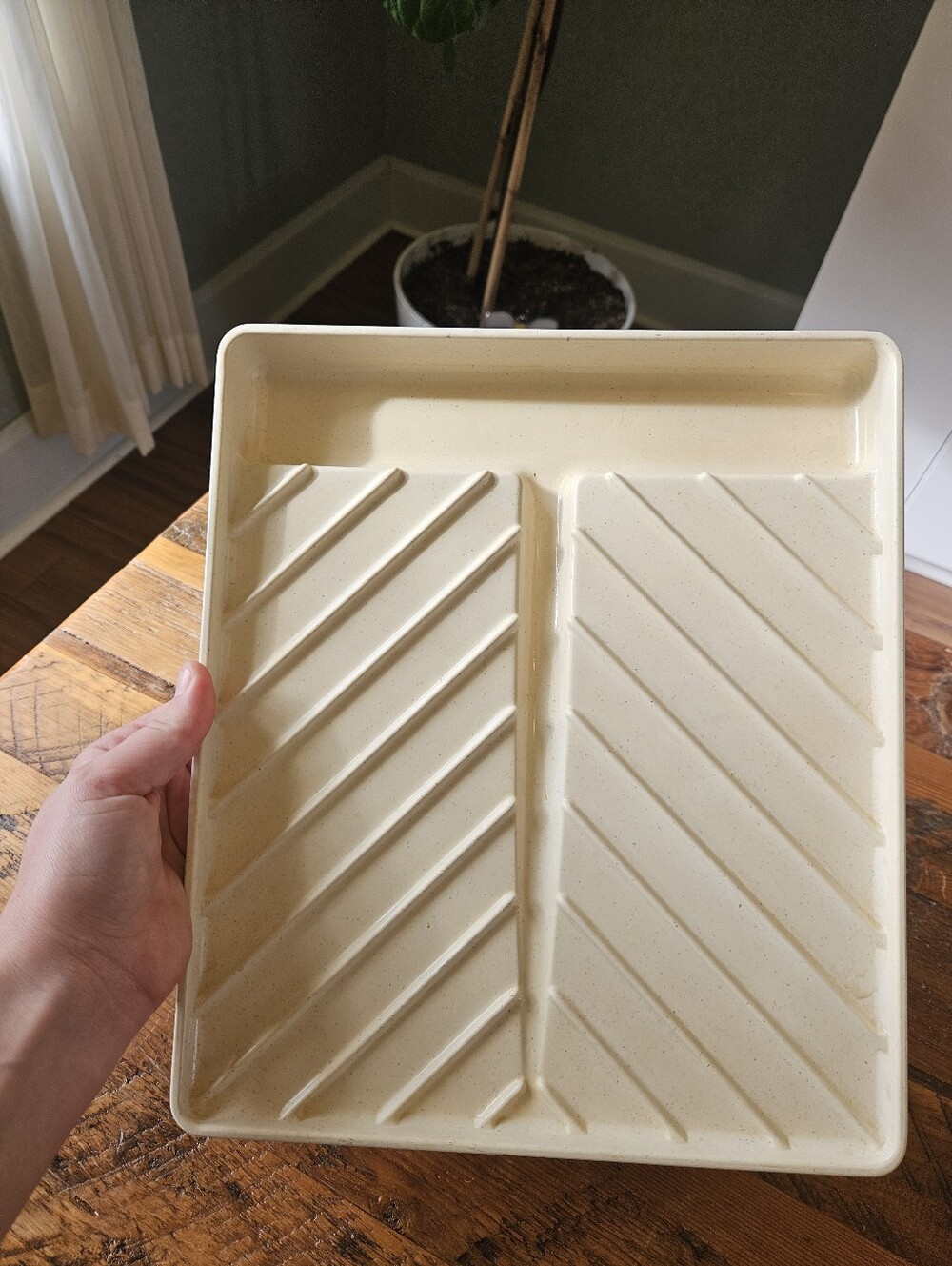 Vintage Anchor Hocking Microwave Bacon Cooker, Rack Tray